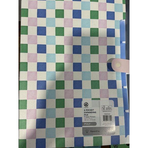 School Supplies-Five Star Customizable Expanding File, Monthly Planner, 6 Pocket - Picture 4 of 8